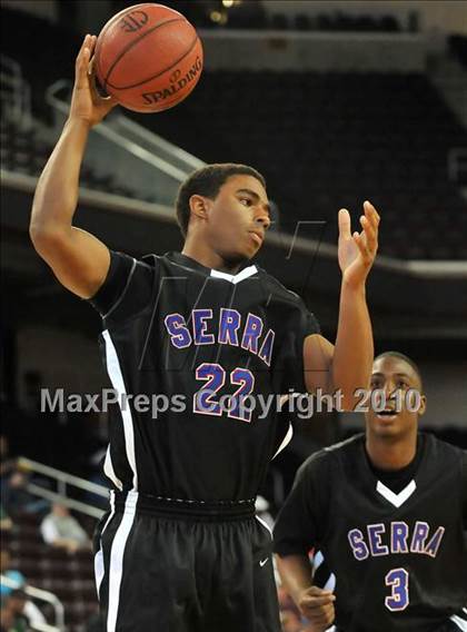Thumbnail 2 in Centennial vs. Serra (CIF D3 SoCal Final) photogallery.