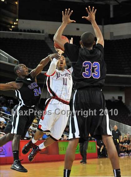 Thumbnail 3 in Centennial vs. Serra (CIF D3 SoCal Final) photogallery.