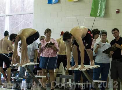 Thumbnail 2 in Conference Swim Meet  photogallery.