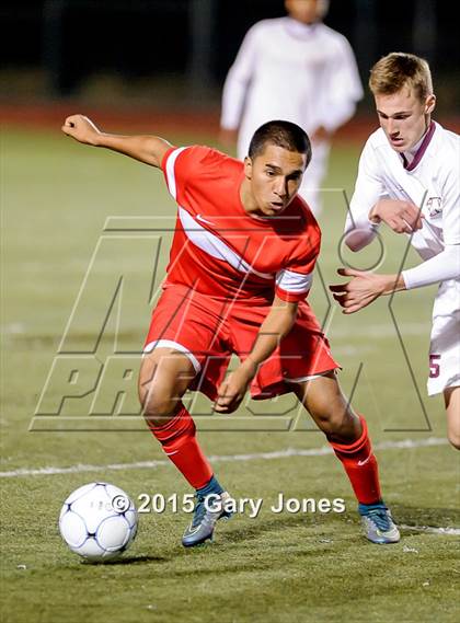 Thumbnail 2 in Vallejo vs Whitney (CIF SJS D2 Playoff) photogallery.