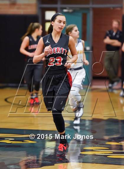 Thumbnail 3 in Gilbert vs. Liberty (Nike Tournament of Champions) photogallery.