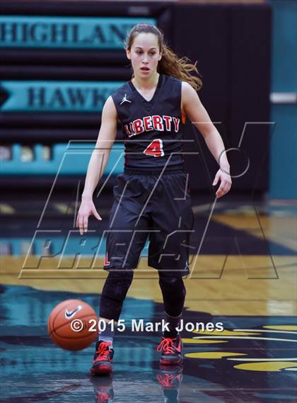 Thumbnail 3 in Gilbert vs. Liberty (Nike Tournament of Champions) photogallery.