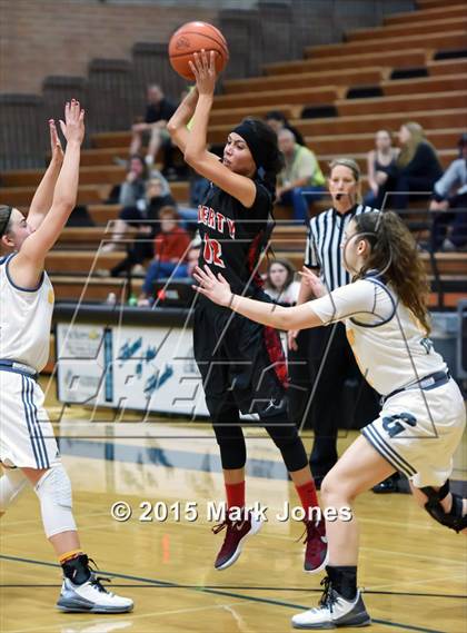 Thumbnail 1 in Gilbert vs. Liberty (Nike Tournament of Champions) photogallery.