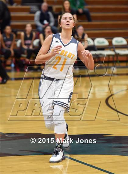 Thumbnail 2 in Gilbert vs. Liberty (Nike Tournament of Champions) photogallery.