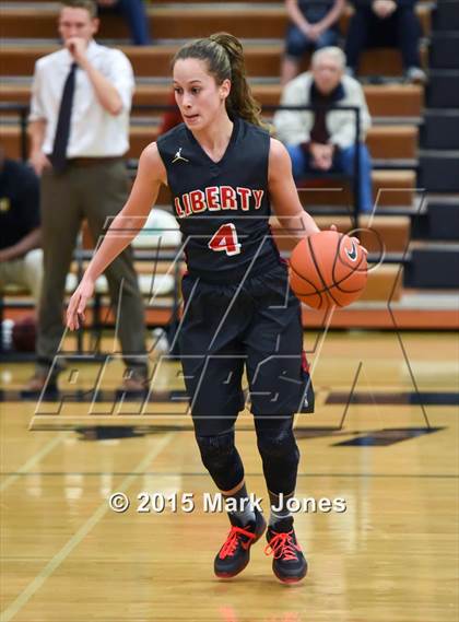 Thumbnail 3 in Gilbert vs. Liberty (Nike Tournament of Champions) photogallery.