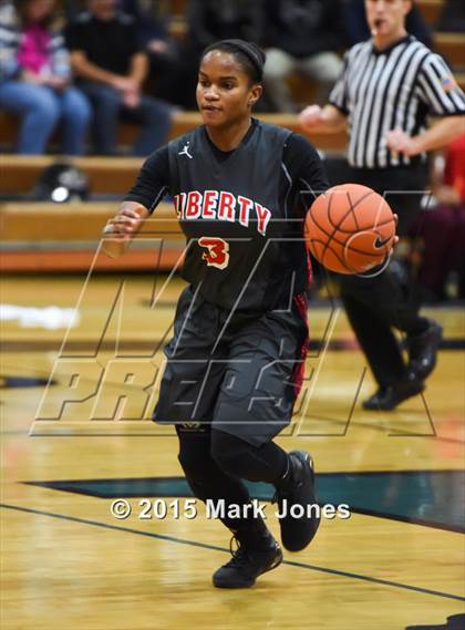 Thumbnail 1 in Gilbert vs. Liberty (Nike Tournament of Champions) photogallery.