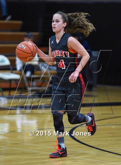 Thumbnail 2 in Gilbert vs. Liberty (Nike Tournament of Champions) photogallery.