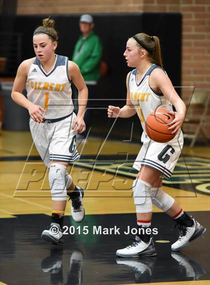 Thumbnail 3 in Gilbert vs. Liberty (Nike Tournament of Champions) photogallery.