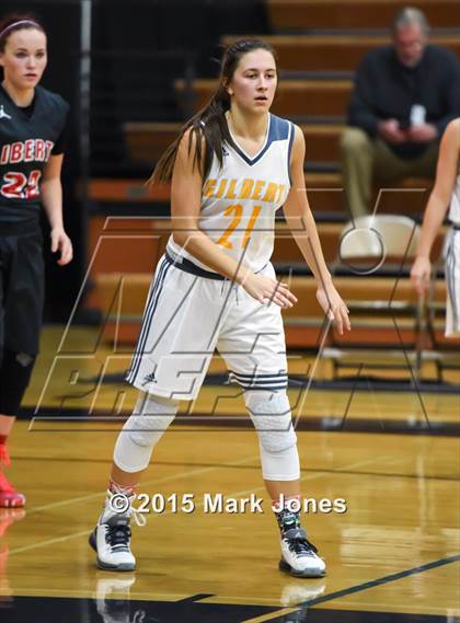 Thumbnail 2 in Gilbert vs. Liberty (Nike Tournament of Champions) photogallery.