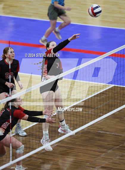 Thumbnail 1 in Otis vs. Briggsdale (CHSAA 1A First Round Elimination Bracket) photogallery.