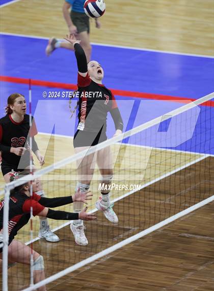 Thumbnail 2 in Otis vs. Briggsdale (CHSAA 1A First Round Elimination Bracket) photogallery.