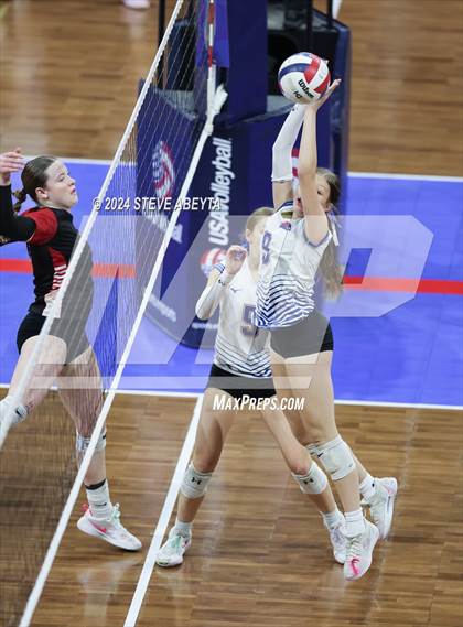 Thumbnail 1 in Otis vs. Briggsdale (CHSAA 1A First Round Elimination Bracket) photogallery.