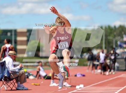 Thumbnail 1 in NYSPHSAA Outdoor Track & Field Championship (Triple Jump) photogallery.