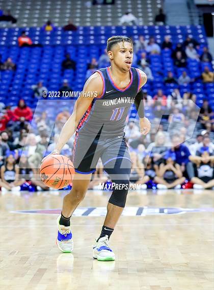 Thumbnail 1 in McKinney vs. Duncanville (UIL 6A State Final) photogallery.
