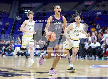 Thumbnail 3 in McKinney vs. Duncanville (UIL 6A State Final) photogallery.