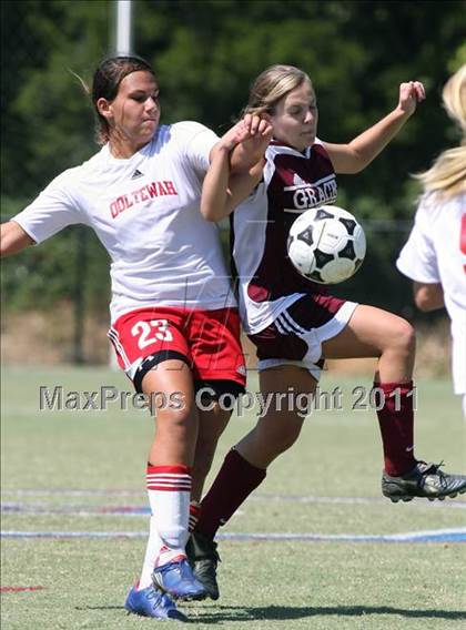 Thumbnail 3 in Ooltewah vs Grace Baptist (Cleveland Classic) photogallery.