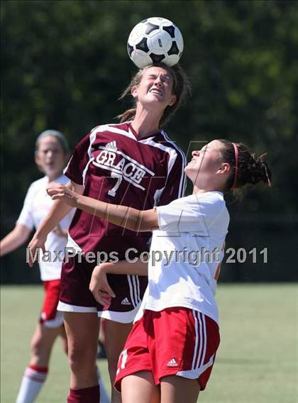 Thumbnail 2 in Ooltewah vs Grace Baptist (Cleveland Classic) photogallery.