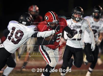 Thumbnail 3 in Decatur vs. Southside (AHSAA 6A Playoff) photogallery.