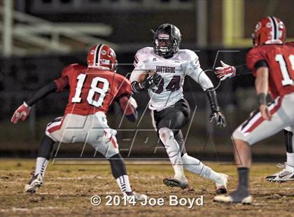 Thumbnail 1 in Decatur vs. Southside (AHSAA 6A Playoff) photogallery.