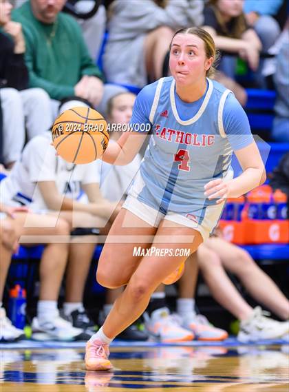 Thumbnail 2 in Charlotte Catholic @ Lake Norman (NCHSAA 4A Round 4) photogallery.