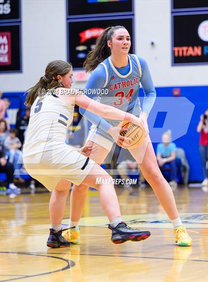 Thumbnail 3 in Charlotte Catholic @ Lake Norman (NCHSAA 4A Round 4) photogallery.