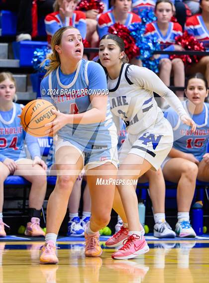 Thumbnail 2 in Charlotte Catholic @ Lake Norman (NCHSAA 4A Round 4) photogallery.