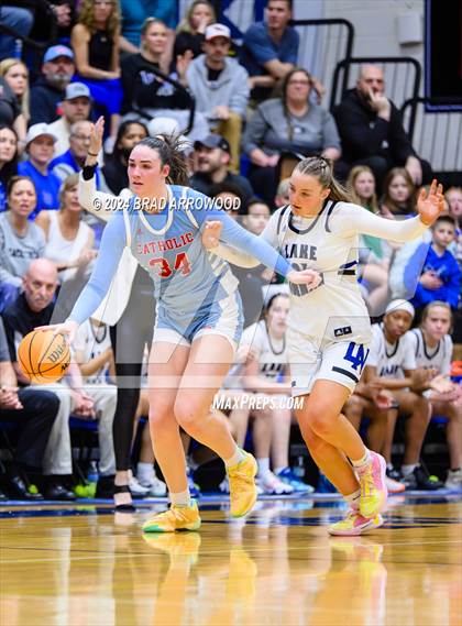 Thumbnail 3 in Charlotte Catholic @ Lake Norman (NCHSAA 4A Round 4) photogallery.