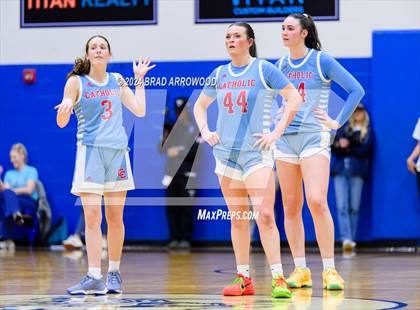 Thumbnail 3 in Charlotte Catholic @ Lake Norman (NCHSAA 4A Round 4) photogallery.