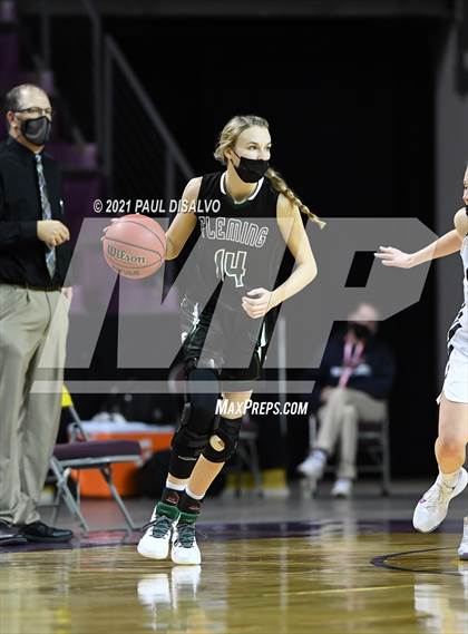 Thumbnail 2 in Fleming vs. Flatirons Academy (CHSAA 1A State Final) photogallery.