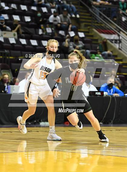 Thumbnail 3 in Fleming vs. Flatirons Academy (CHSAA 1A State Final) photogallery.
