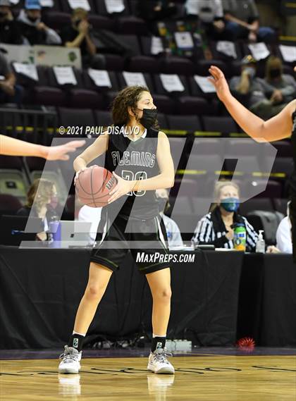 Thumbnail 3 in Fleming vs. Flatirons Academy (CHSAA 1A State Final) photogallery.