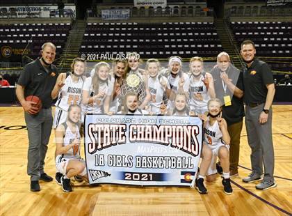 Thumbnail 2 in Fleming vs. Flatirons Academy (CHSAA 1A State Final) photogallery.