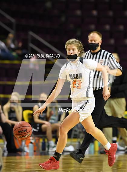 Thumbnail 3 in Fleming vs. Flatirons Academy (CHSAA 1A State Final) photogallery.