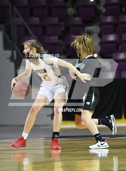 Thumbnail 3 in Fleming vs. Flatirons Academy (CHSAA 1A State Final) photogallery.
