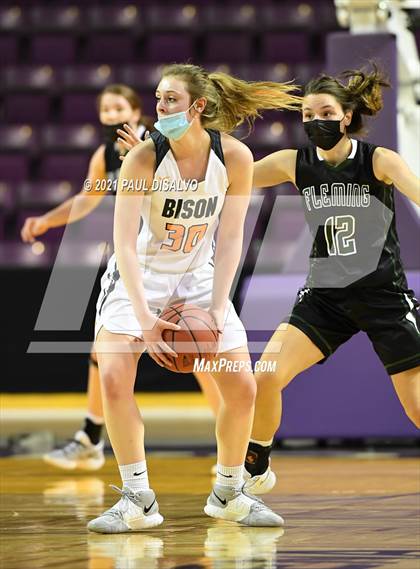Thumbnail 2 in Fleming vs. Flatirons Academy (CHSAA 1A State Final) photogallery.