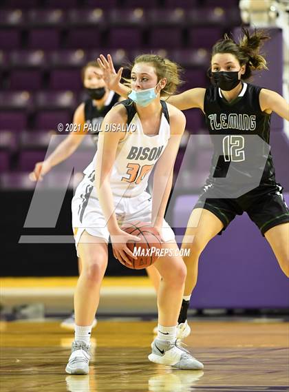 Thumbnail 1 in Fleming vs. Flatirons Academy (CHSAA 1A State Final) photogallery.