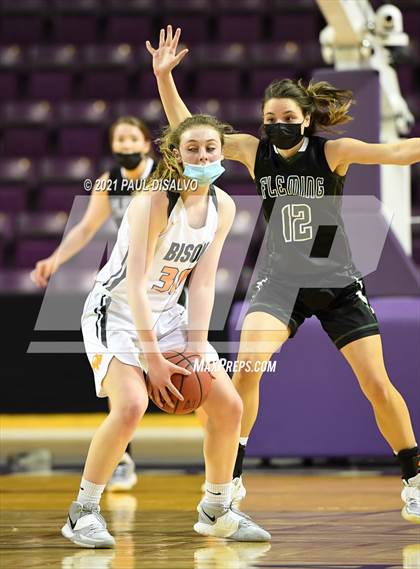 Thumbnail 3 in Fleming vs. Flatirons Academy (CHSAA 1A State Final) photogallery.