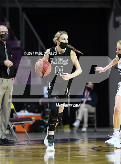 Thumbnail 3 in Fleming vs. Flatirons Academy (CHSAA 1A State Final) photogallery.