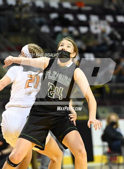 Thumbnail 3 in Fleming vs. Flatirons Academy (CHSAA 1A State Final) photogallery.