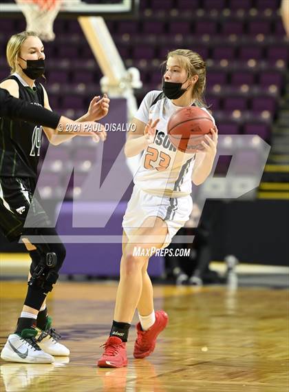 Thumbnail 1 in Fleming vs. Flatirons Academy (CHSAA 1A State Final) photogallery.