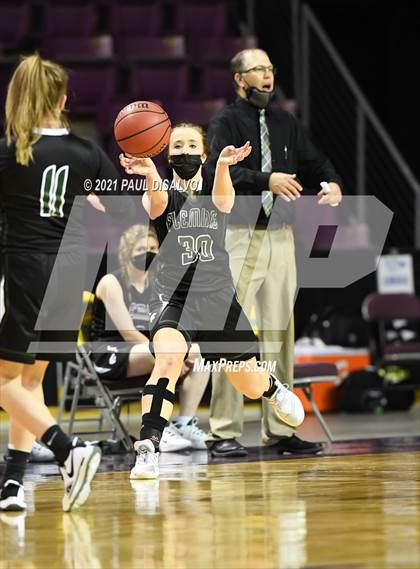 Thumbnail 1 in Fleming vs. Flatirons Academy (CHSAA 1A State Final) photogallery.