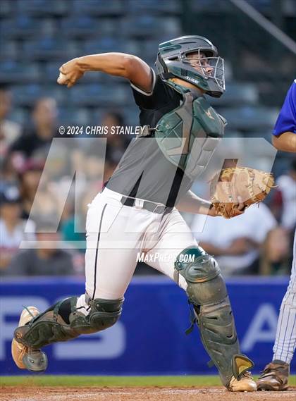 Thumbnail 3 in Kingman Academy @ Phoenix Christian (AIA 2A Semifinal) photogallery.