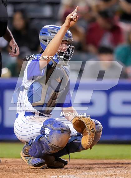 Thumbnail 3 in Kingman Academy @ Phoenix Christian (AIA 2A Semifinal) photogallery.