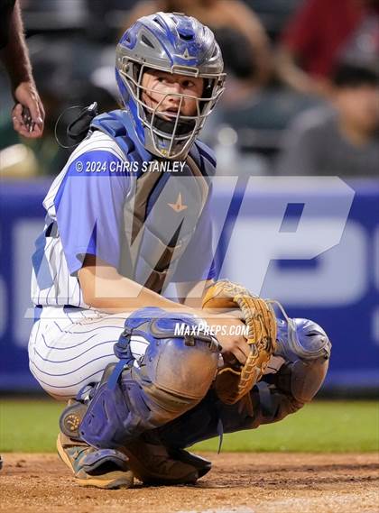 Thumbnail 2 in Kingman Academy @ Phoenix Christian (AIA 2A Semifinal) photogallery.