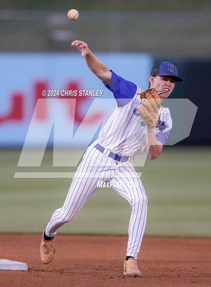 Thumbnail 2 in Kingman Academy @ Phoenix Christian (AIA 2A Semifinal) photogallery.
