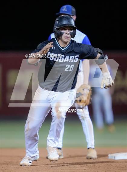 Thumbnail 3 in Kingman Academy @ Phoenix Christian (AIA 2A Semifinal) photogallery.