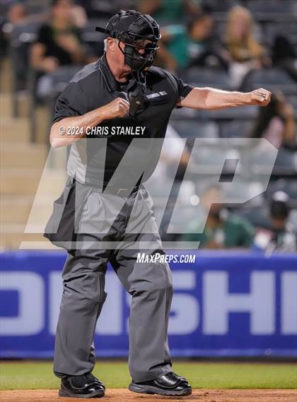 Thumbnail 2 in Kingman Academy @ Phoenix Christian (AIA 2A Semifinal) photogallery.