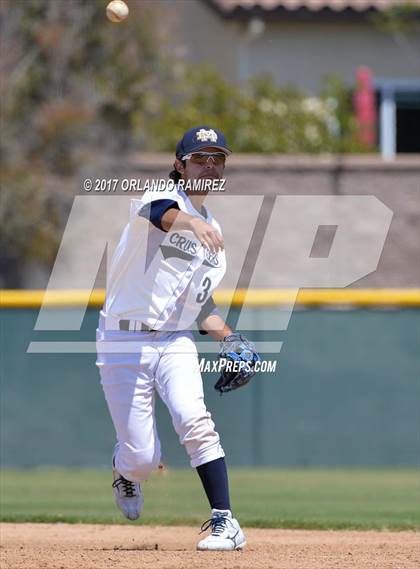 Thumbnail 2 in Oxnard Vs Mater Dei Catholic (67th Annual San Diego Lions Tournament) photogallery.