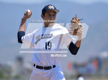 Thumbnail 2 in Oxnard Vs Mater Dei Catholic (67th Annual San Diego Lions Tournament) photogallery.