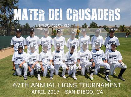 Thumbnail 2 in Oxnard Vs Mater Dei Catholic (67th Annual San Diego Lions Tournament) photogallery.